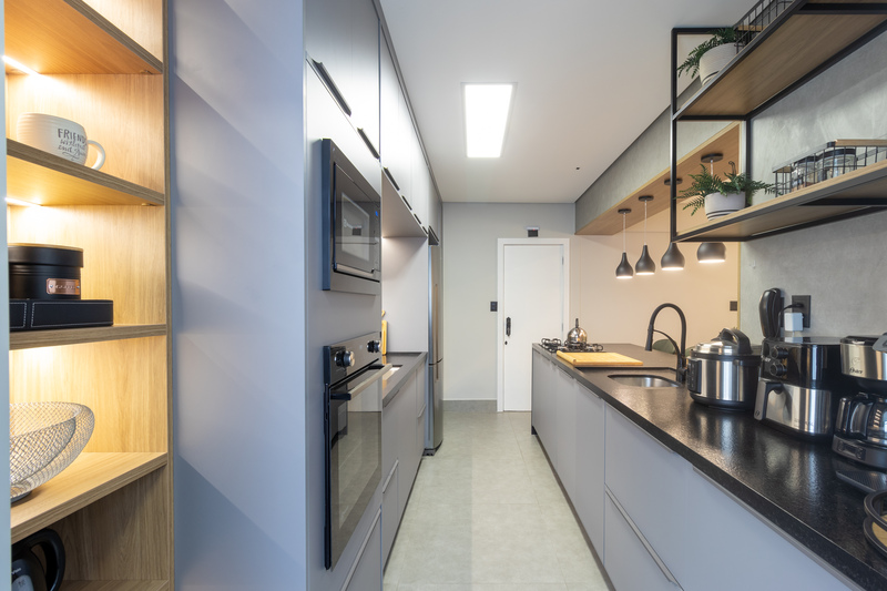 cozinha planejada em Santos